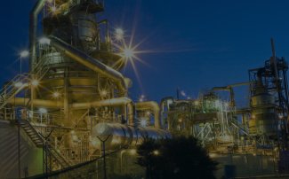 Refinery at Night